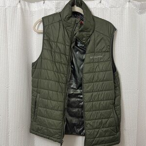 Columbia Olive Puffer Vest